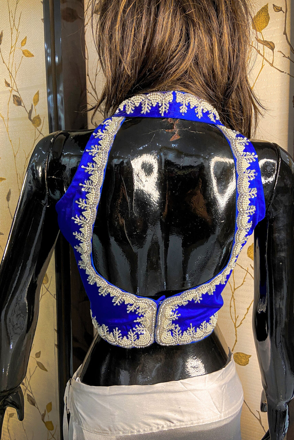 Embroidered Partywear Blouse image 2
