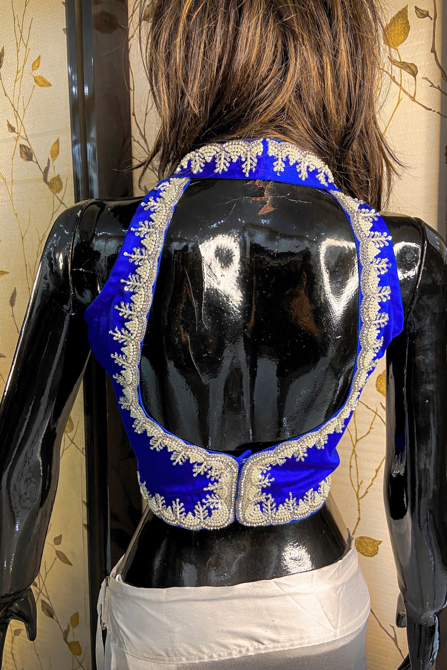 Embroidered Partywear Blouse image 2