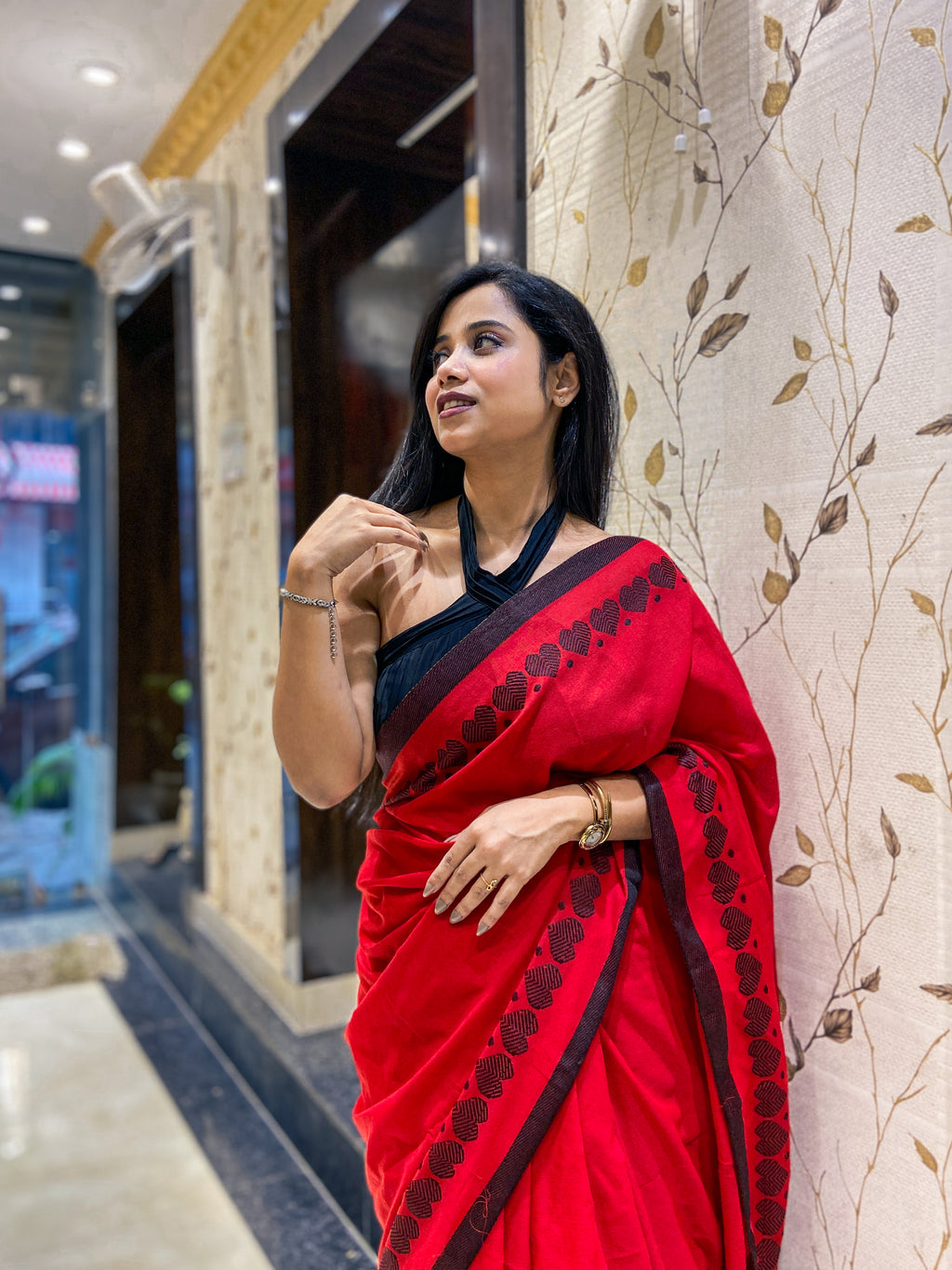 Exclusive Daily-Wear Handloom Khadi Cotton Saree