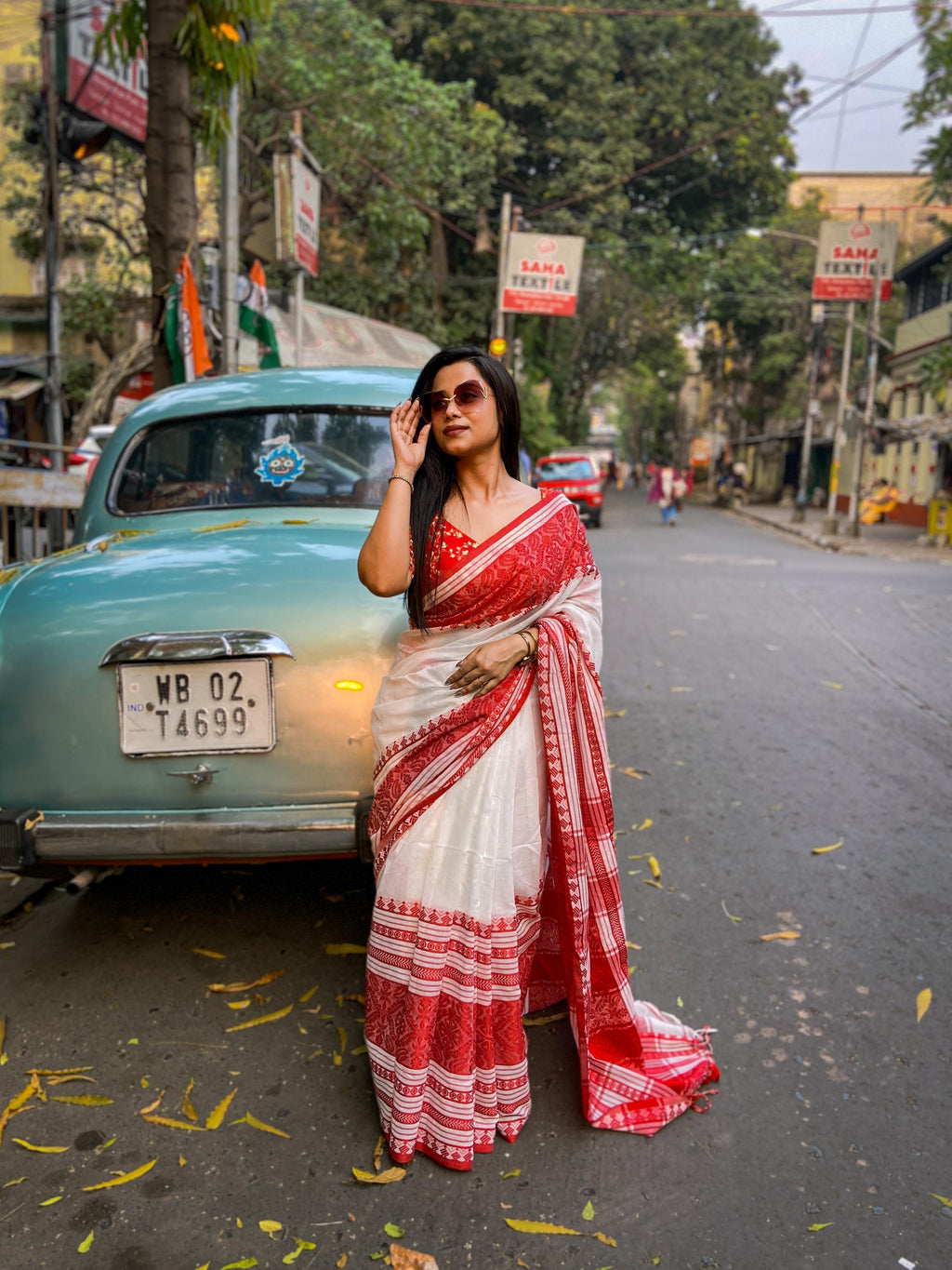 Daily-wear Handloom Cotton Saree