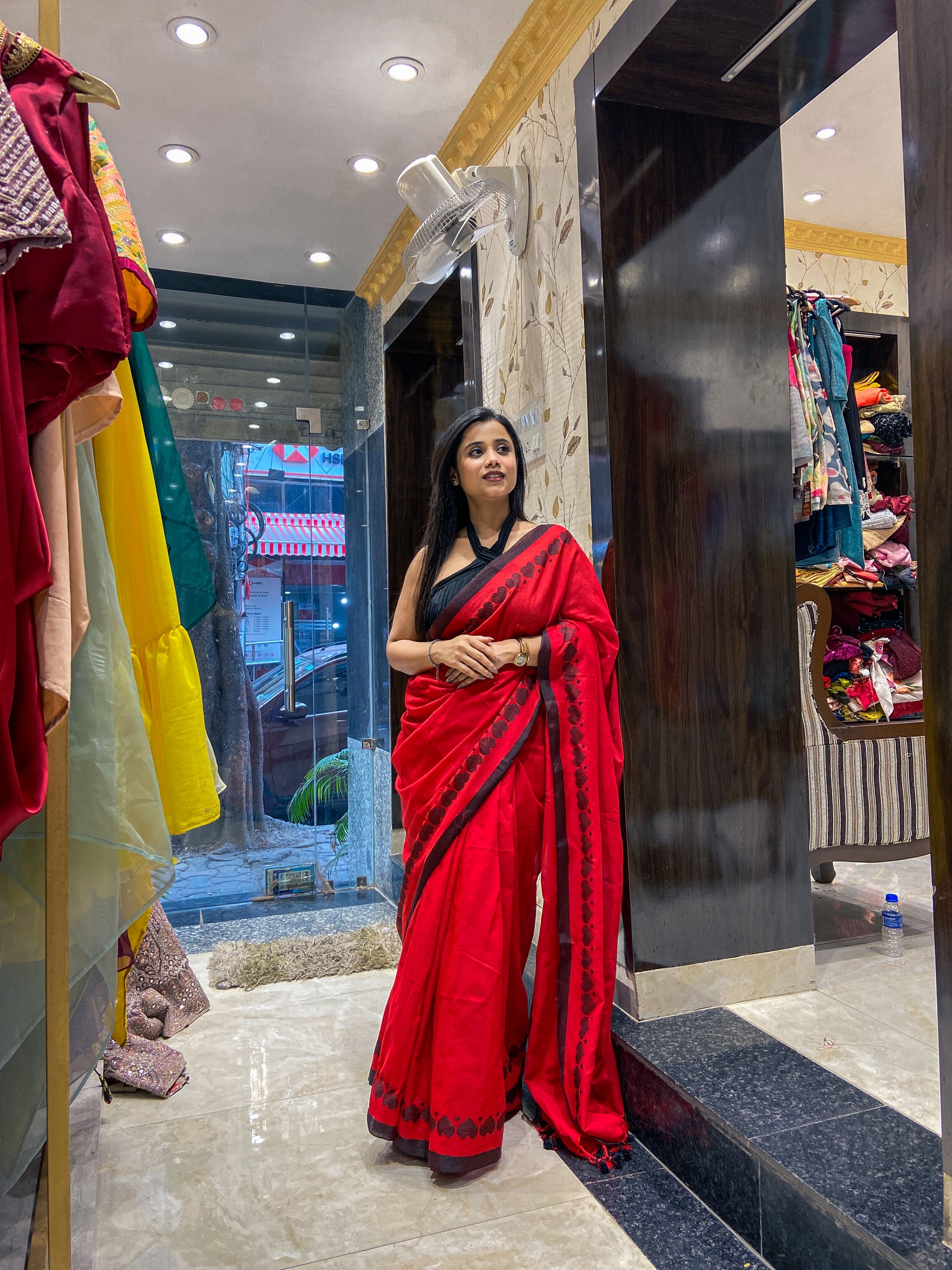 Exclusive Daily-Wear Handloom Khadi Cotton Saree