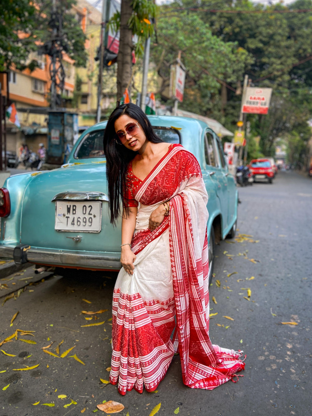 Daily-wear Handloom Cotton Saree