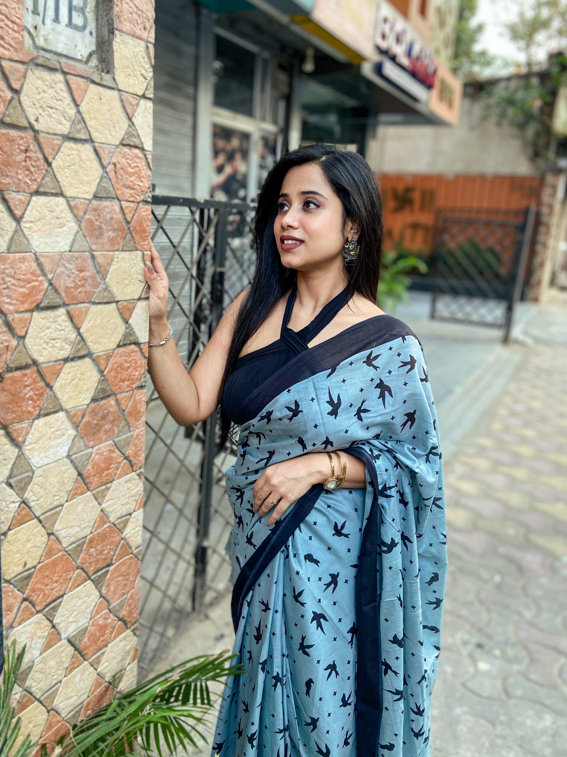 Exclusive Printed Soft Cotton Office Wear Saree