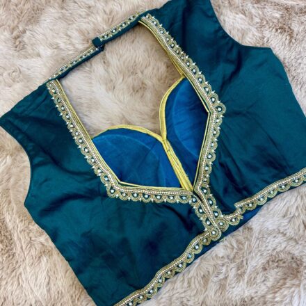 Hand Embroidered Partywear Blouse