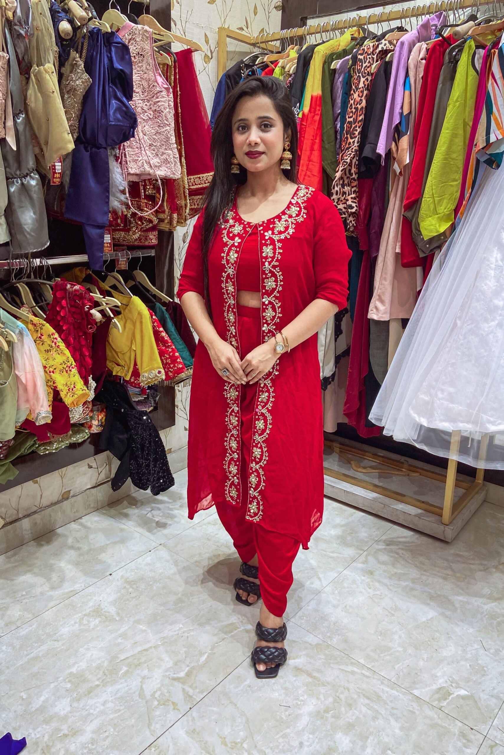 3 Piece Dhoti Set image 2