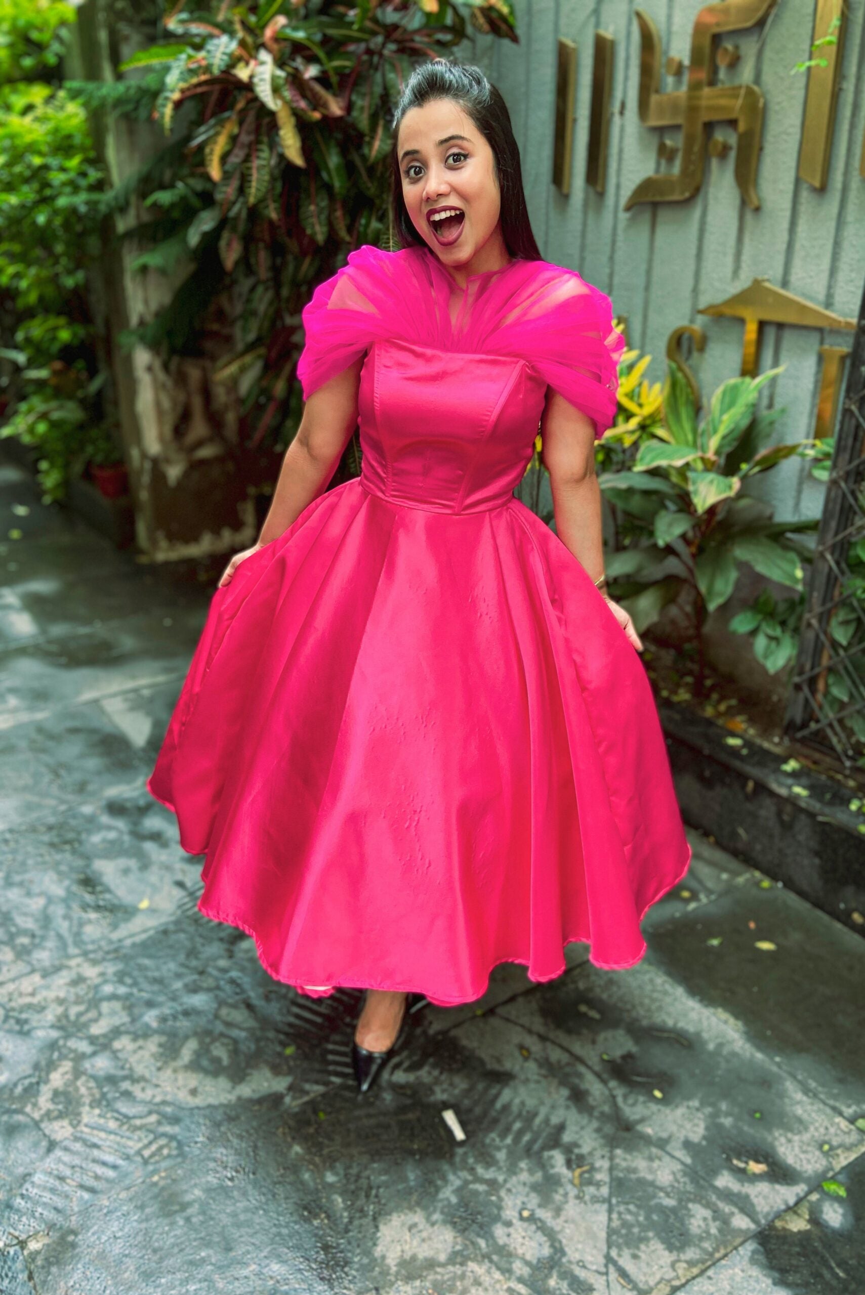 Calf Length Barbie Princess Corset Gown myGondrila Calf Length Barbie Princess Corset Gown myGondrila