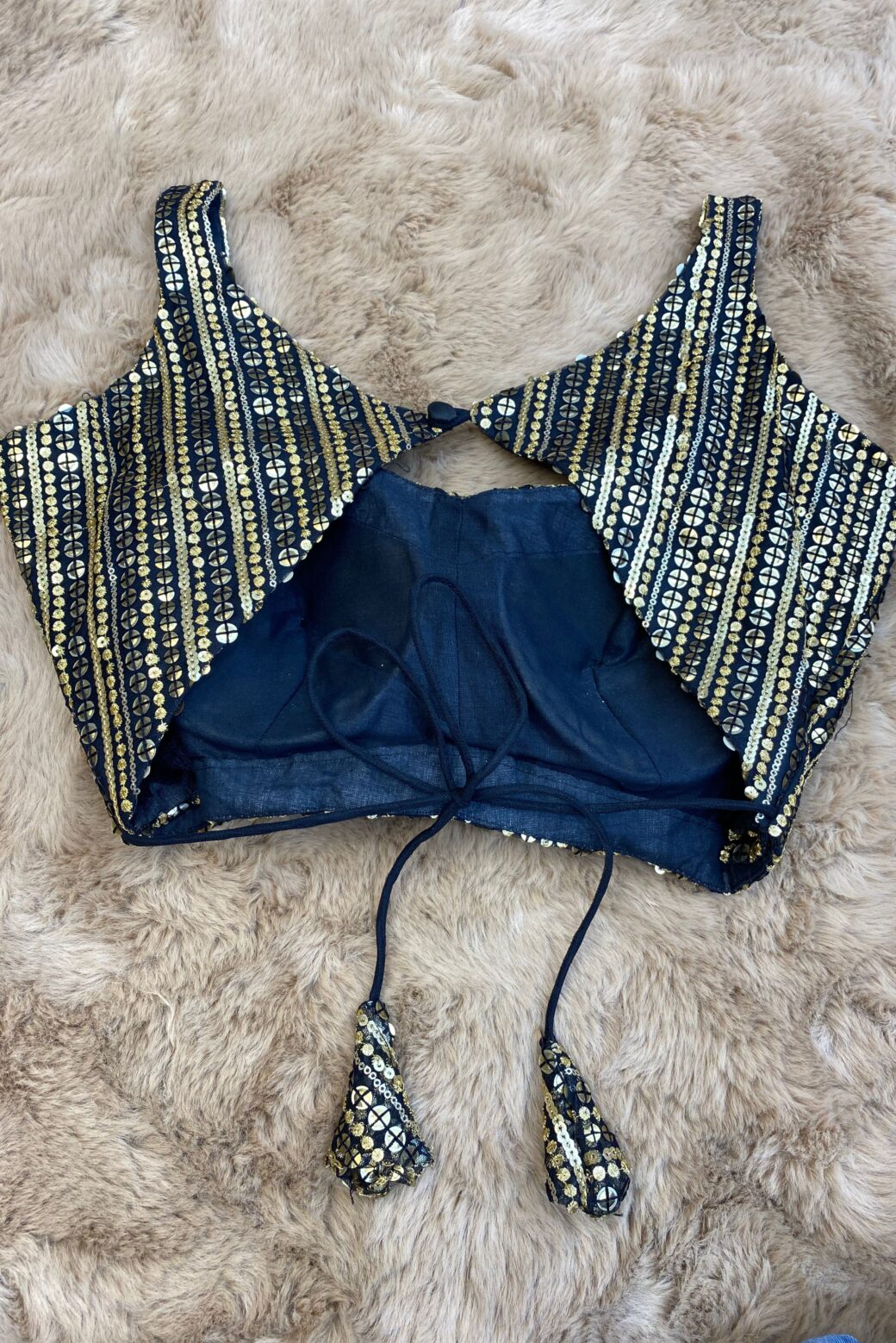 Premium Sequins Padded Blouse - Image 2