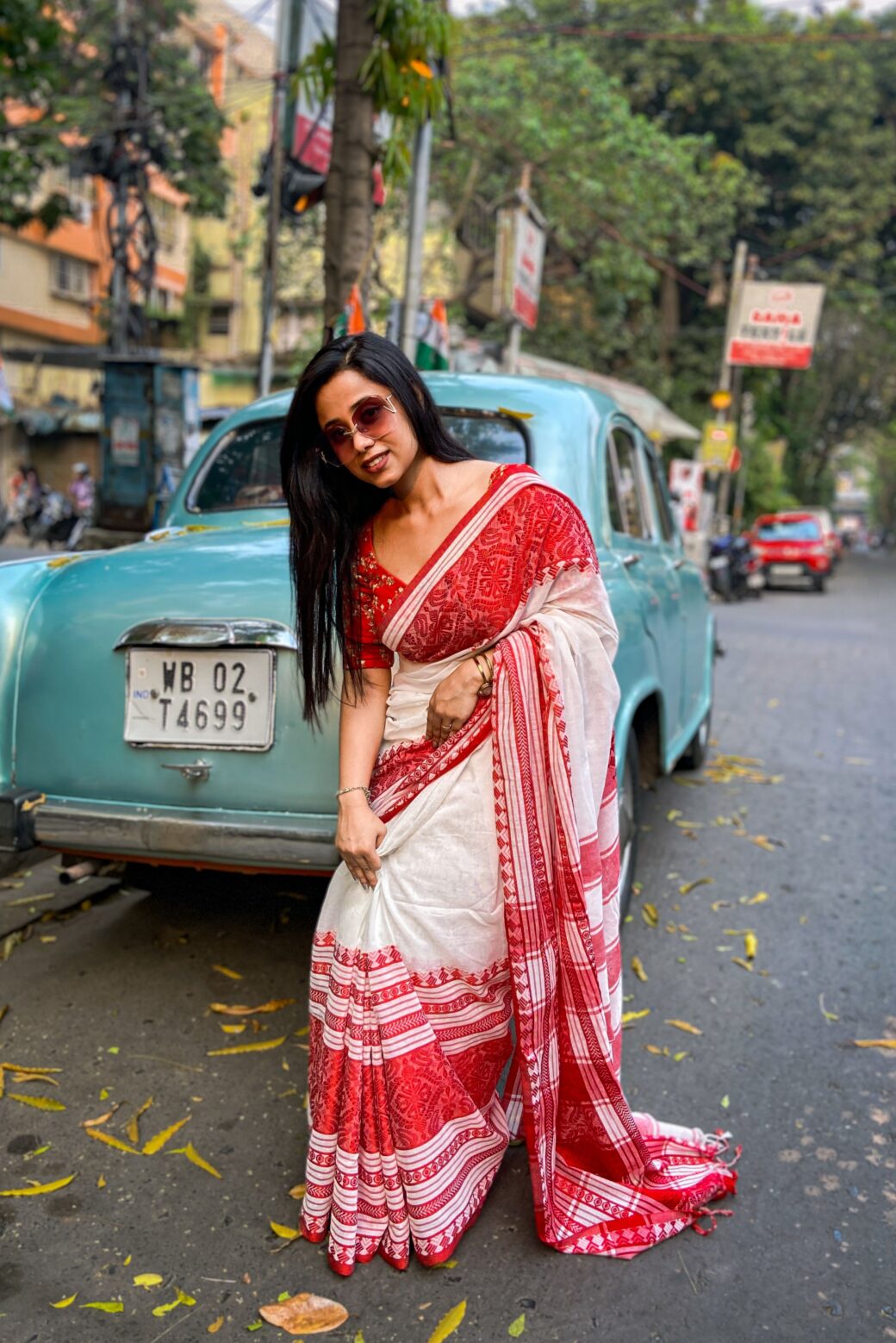Daily-wear Handloom Cotton Saree - Image 4