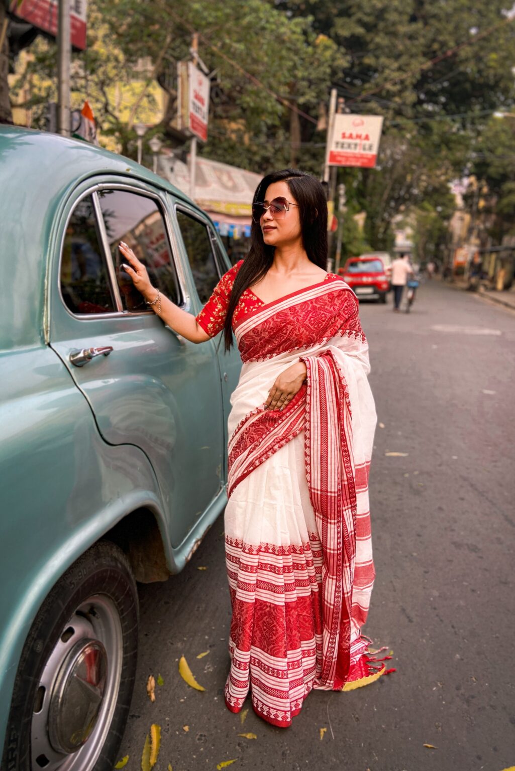 Daily-wear Handloom Cotton Saree