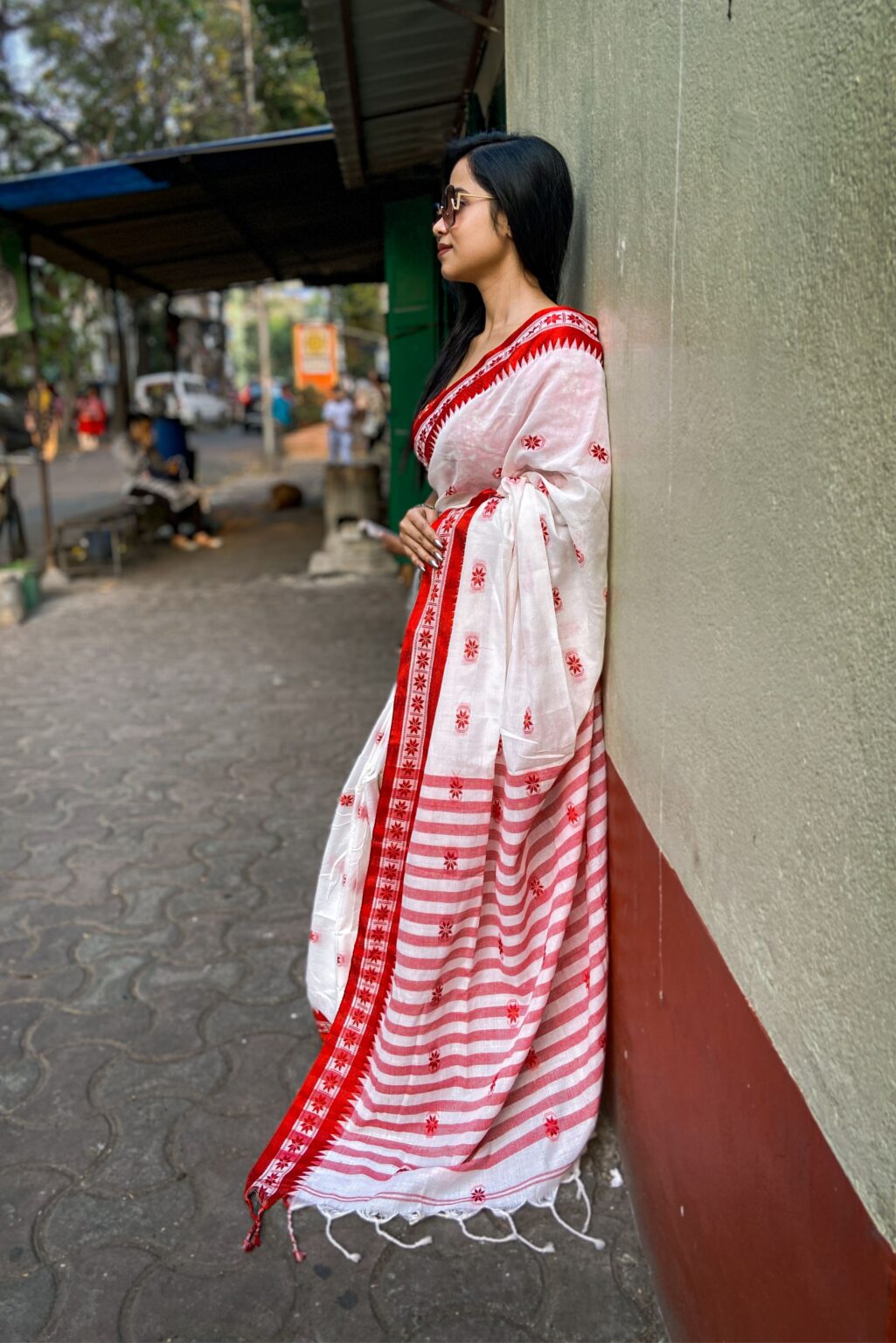 Daily-wear Handloom Cotton Saree
