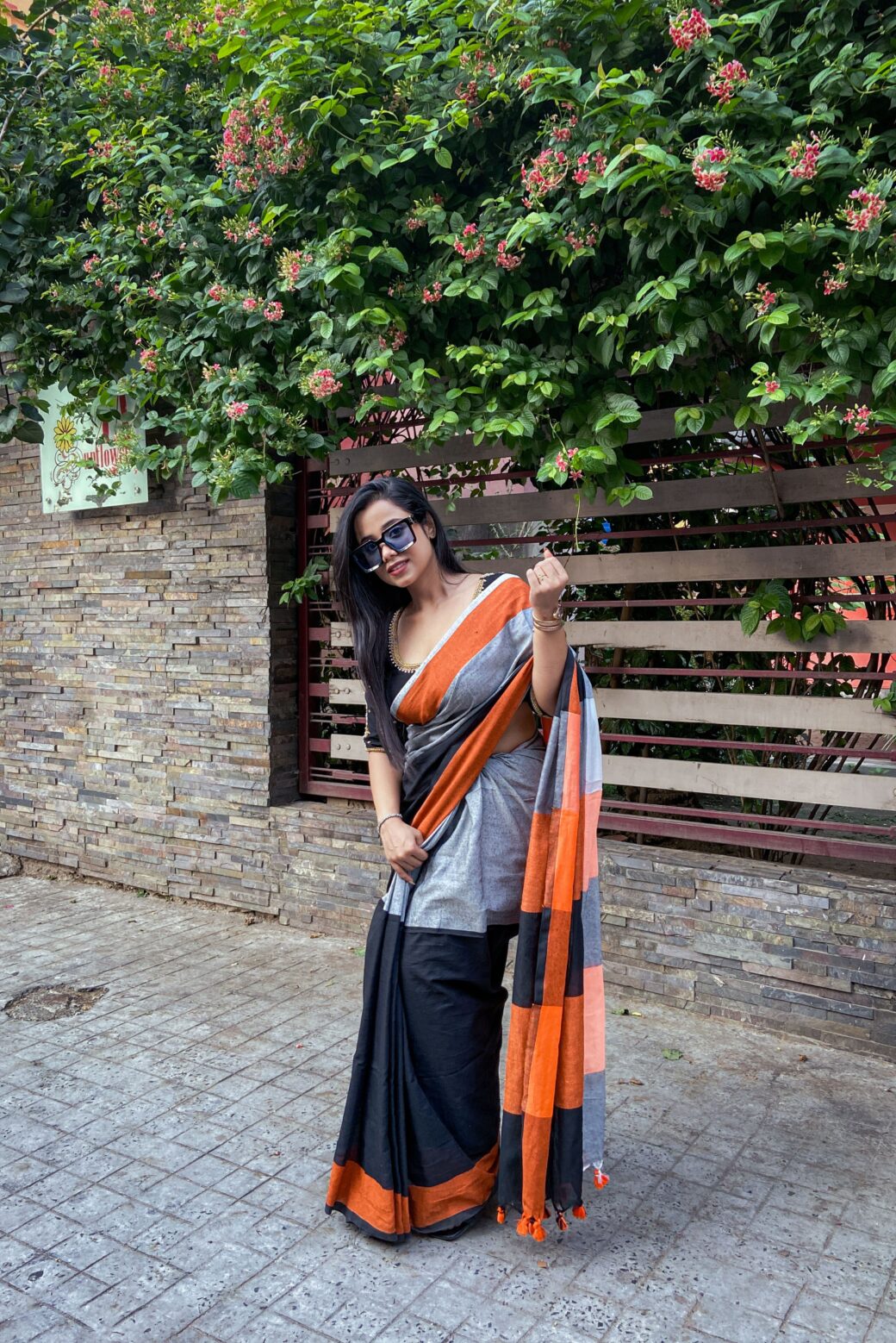 Daily-wear Cotton Saree - Image 3